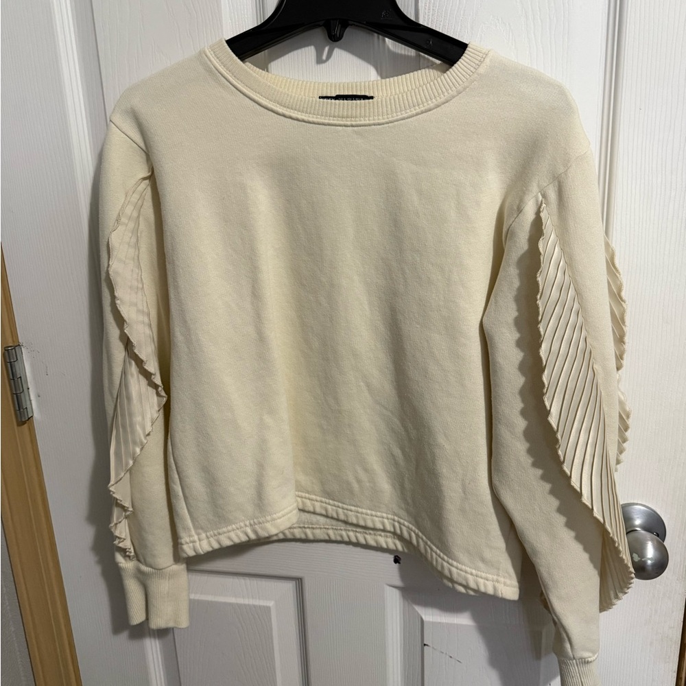 Zara Cream Knit Top